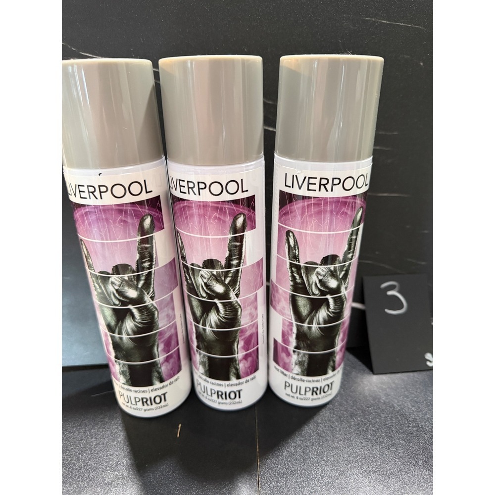 Pulp Riot Liverpool Root Lifter Volumizing Spray Hair‎ Styling hair care 3 Pack
